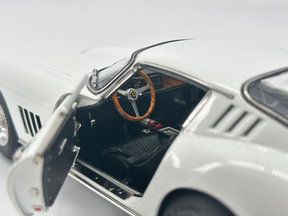 CMC 1/18 Ferrari 275 GTB White Alloy Full Open Car Model Ornaments