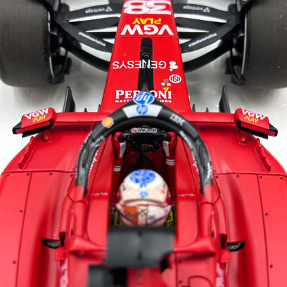 BBR 1/18 Ferrari SF-23 #38 Zhou Guanyu Red BBR2318T38