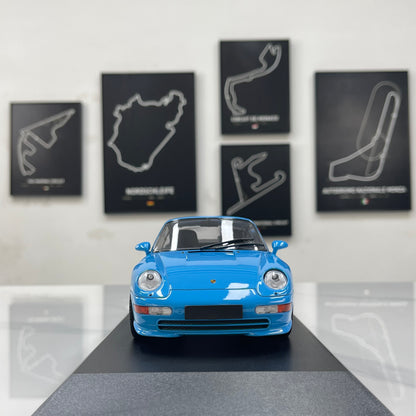MINICHAMPS 1/18 Porsche 911 RS (993) - 1994 Blue 155061121