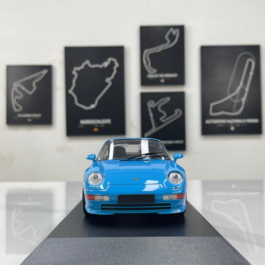 MINICHAMPS 1/18 Porsche 911 RS (993) - 1994 Blue 155061121