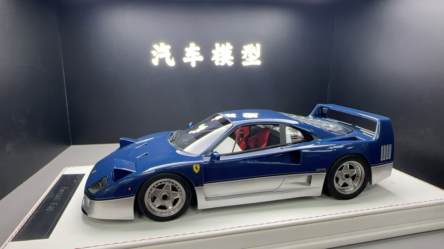 GL 1/18 Ferrari F40 Limited Edition Car Model