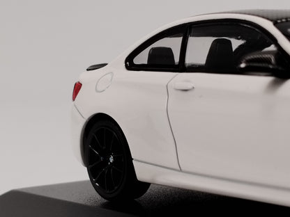 MINICHAMPS 1/43 BMW M2 CS White Alloy Car Model 410021021