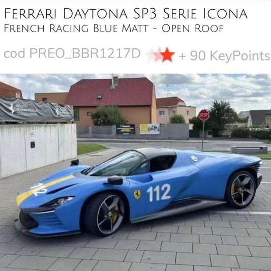 pre-sell BBR 1/12 Ferrari Daytona SP3 limited edition high-end simulation car model ornaments