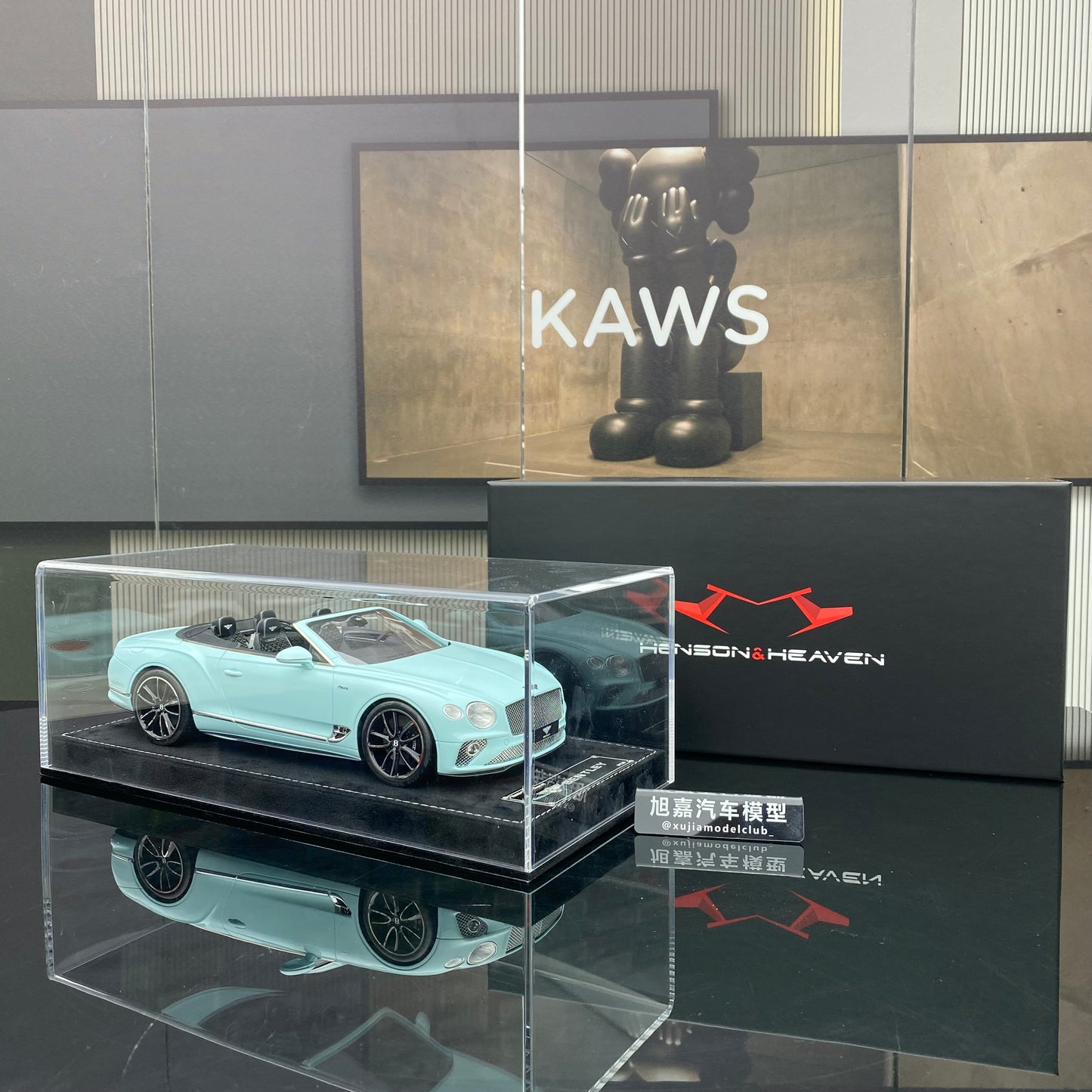 HH Model 1/18 Bentley Continental GTC convertible limited edition car model