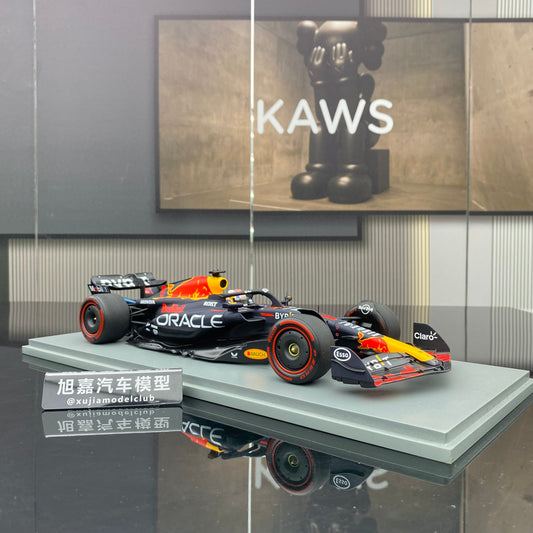 SPARK 1/18 Oracle F1 Team RB19 2023 Spanish Grand Prix Victory No. 1 Verstappen 40 career wins Red Bull Limited Edition car model