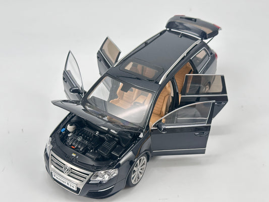 NZG 1/18 Volkswagen Passat R36 Variant Black Alloy Car Model