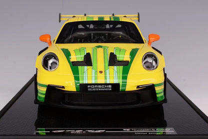 TP 1/18 Porsche 992GT3RS limited edition simulation car model ornament