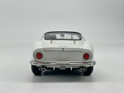 CMC 1/18 Ferrari 275 GTB White Alloy Full Open Car Model Ornaments