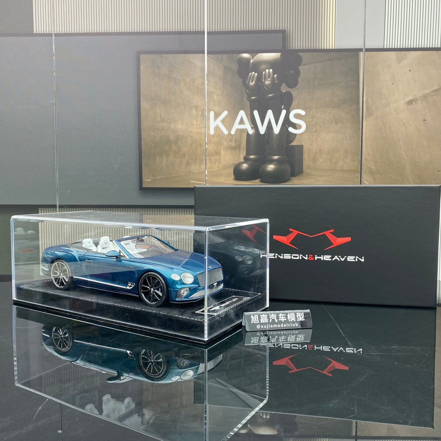 HH Model 1/18 Bentley Continental GTC convertible limited edition car model