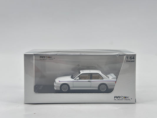 Almost Real 1/64 BMW M3 (E30) White Alloy Car Model 630102001