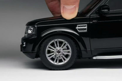 WHELART 1/18 Land Rover Discovery 4 Black Diecast Fully Opening Car Model
