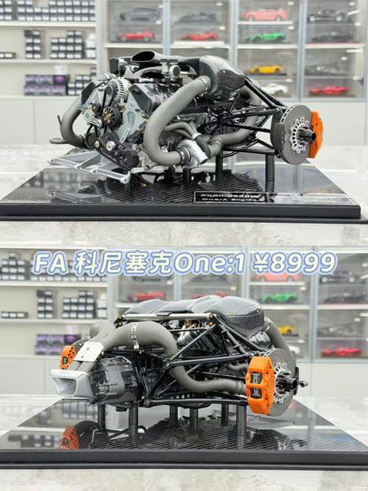 FA 1:6 Koenigsegg One:1 Engine Model 925/999 DDJ064