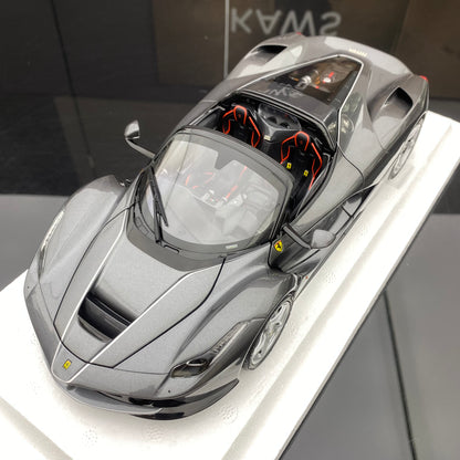 BBR 1/18 Ferrari LaFerrari Convertible Supercar Simulation Car Model