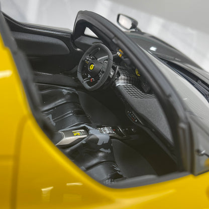 BBR 1/12 Ferrari SP3 Daytona 599+1 Spider Modena Yellow BBR1217O