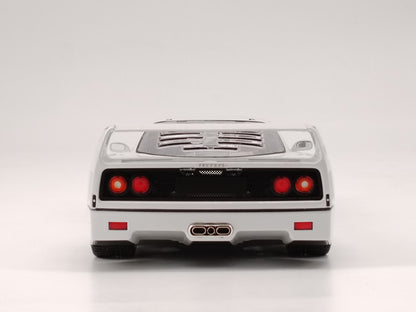 kyosho 1/18 Ferrari F40 Pearl White Alloy Full Open Car Model