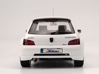 OTTO 1/18 Dongfeng Peugeot 106 MAXI/dimma white simulation car model ornaments