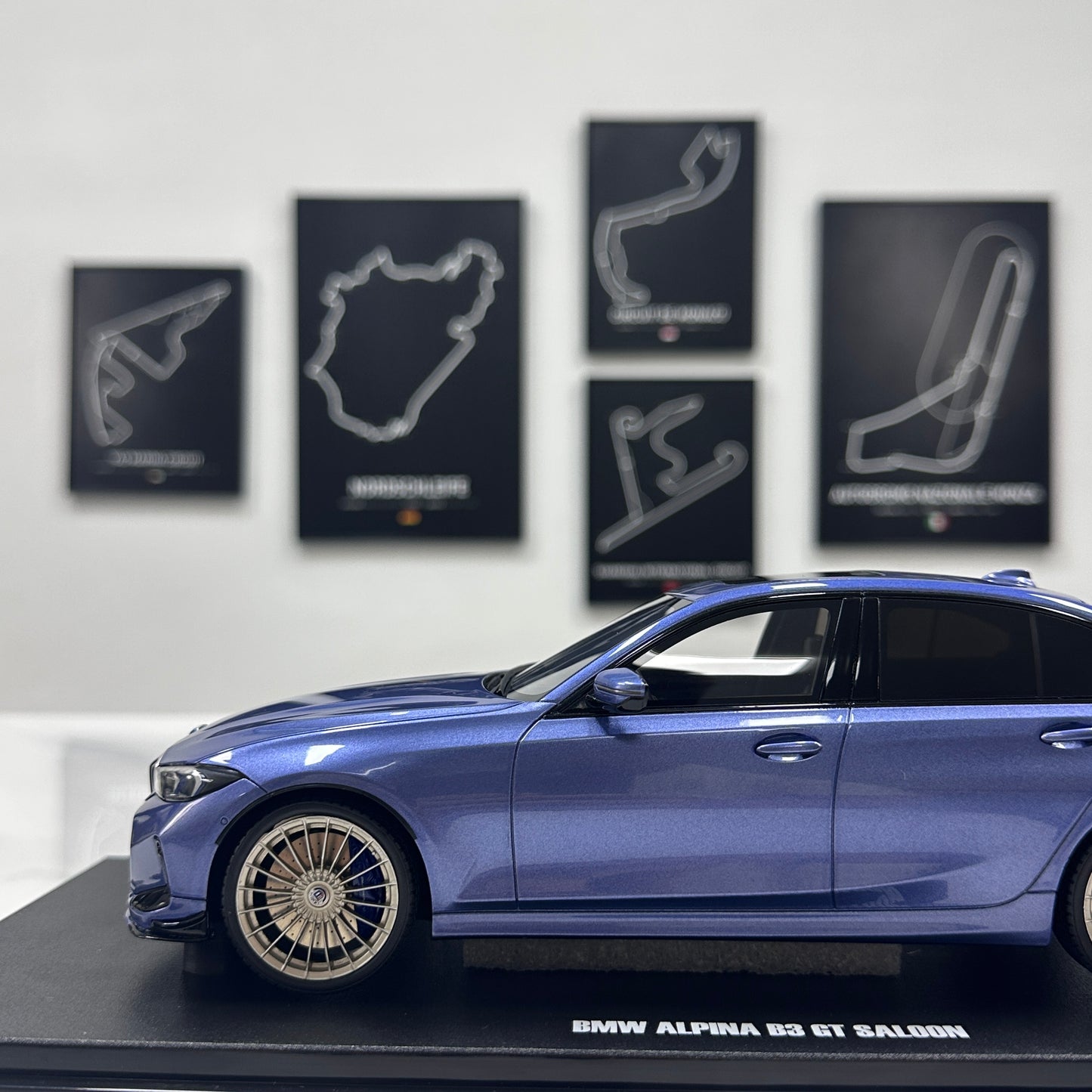 GT Spirit 1/18 Alpina B3 GT SALOON Blue GT543