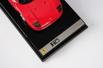 Amalgam 1/18 Ferrari F40 red simulation car model high-end collectible
