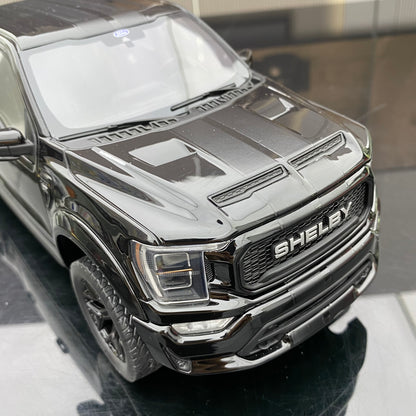 GT Spirit 1/18 Ford Shelby F-150 Pickup Truck Black Simulation Car Model GT919