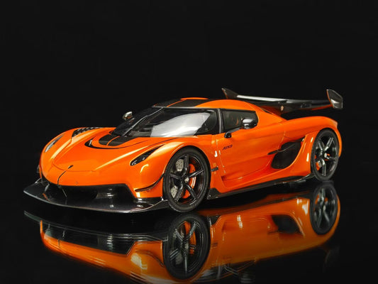 Frontiart 1/18 Koenigsegg Jesko Tangerine Candy Limited Edition Car Model