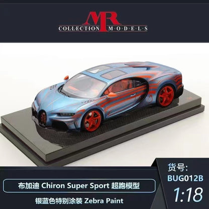 MR 1/18 Bugatti Chiron supercar model collection ornaments