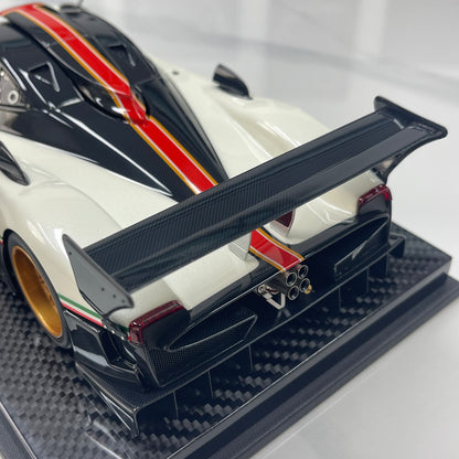 KASH MODEL 1/18 Pagani Zonda R Warm Pearl White KPZR003