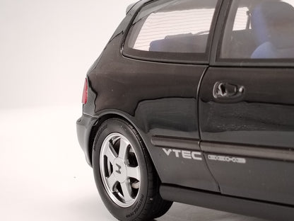 LCD 1/18 Honda EG6 SiR (SiRII) in Black, Die-cast Model Car Collectible