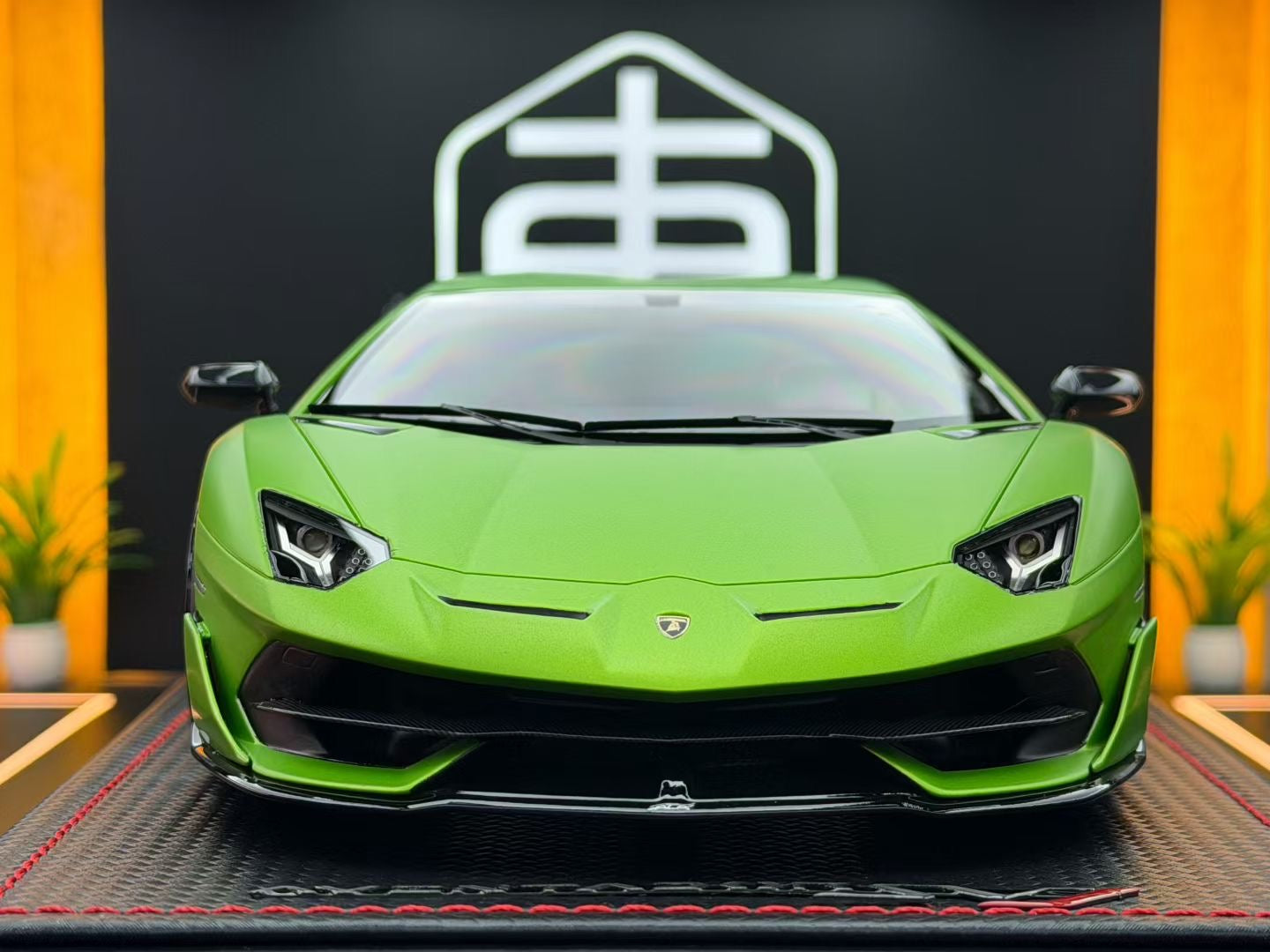 MR 1:18 Lamborghini Aventador SVJ Verde Alceo 98/99  DDJ097