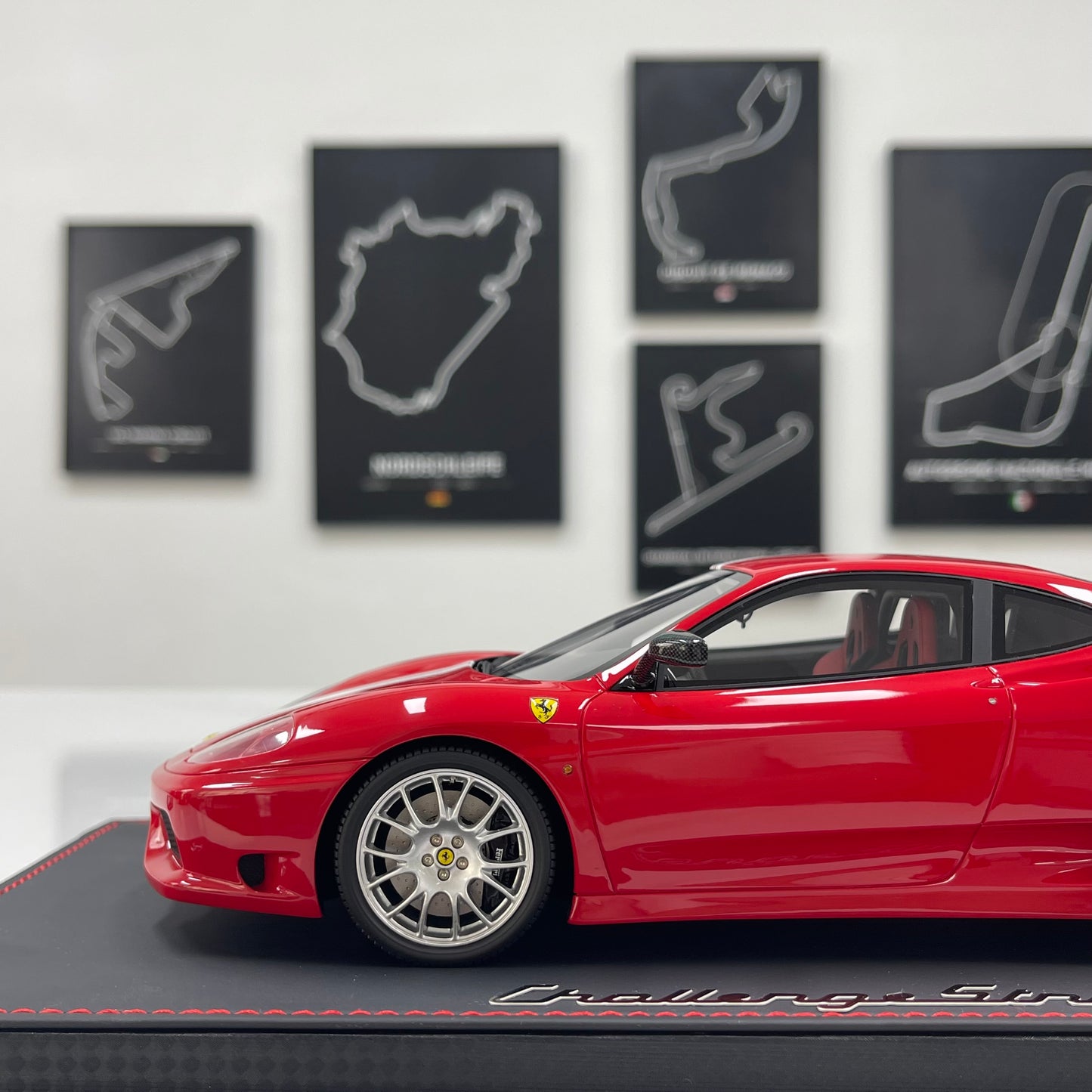 BBR 1/18 Ferrari 360 Challenge Stradale Red P18262A