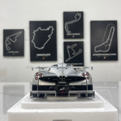 LCD 1/18 Pagani Imola Silver LCD125