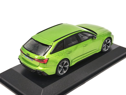MINICHAMPS 1/43 Audi RS6 Alloy Enclosed Car Model Ornaments