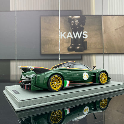BBR 1/18 Pagani HUAYRA R metallic green limited edition car model collection gift
