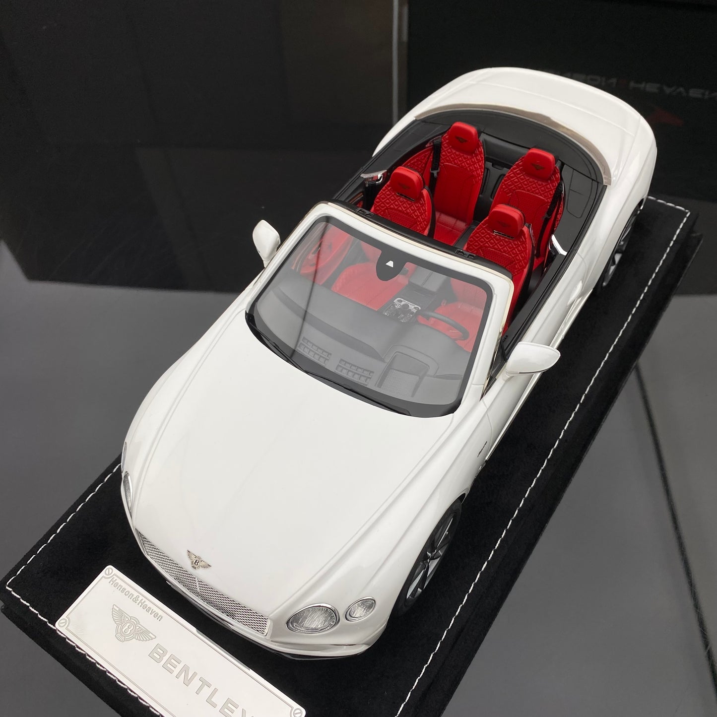 HH Model 1/18 Bentley Continental GTC convertible limited edition car model