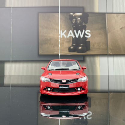 OTTO 1/18 HONDA CIVIC MUGEN RR(FD2) red simulation car model