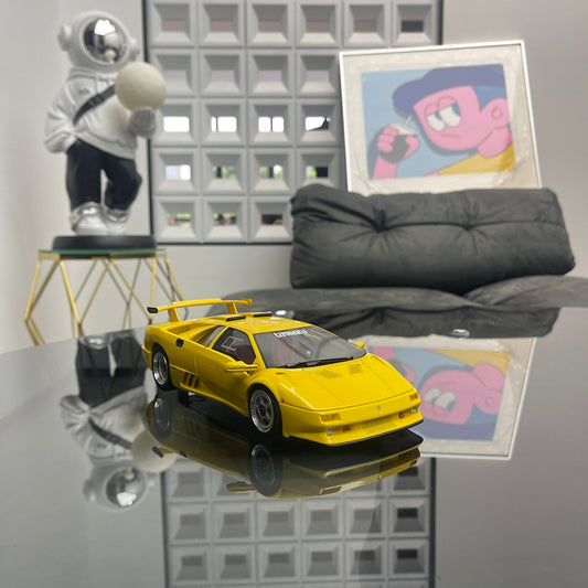 GT Spirit 1/18 Lamborghini Diablo Jota Corsa yellow sports car resin car model