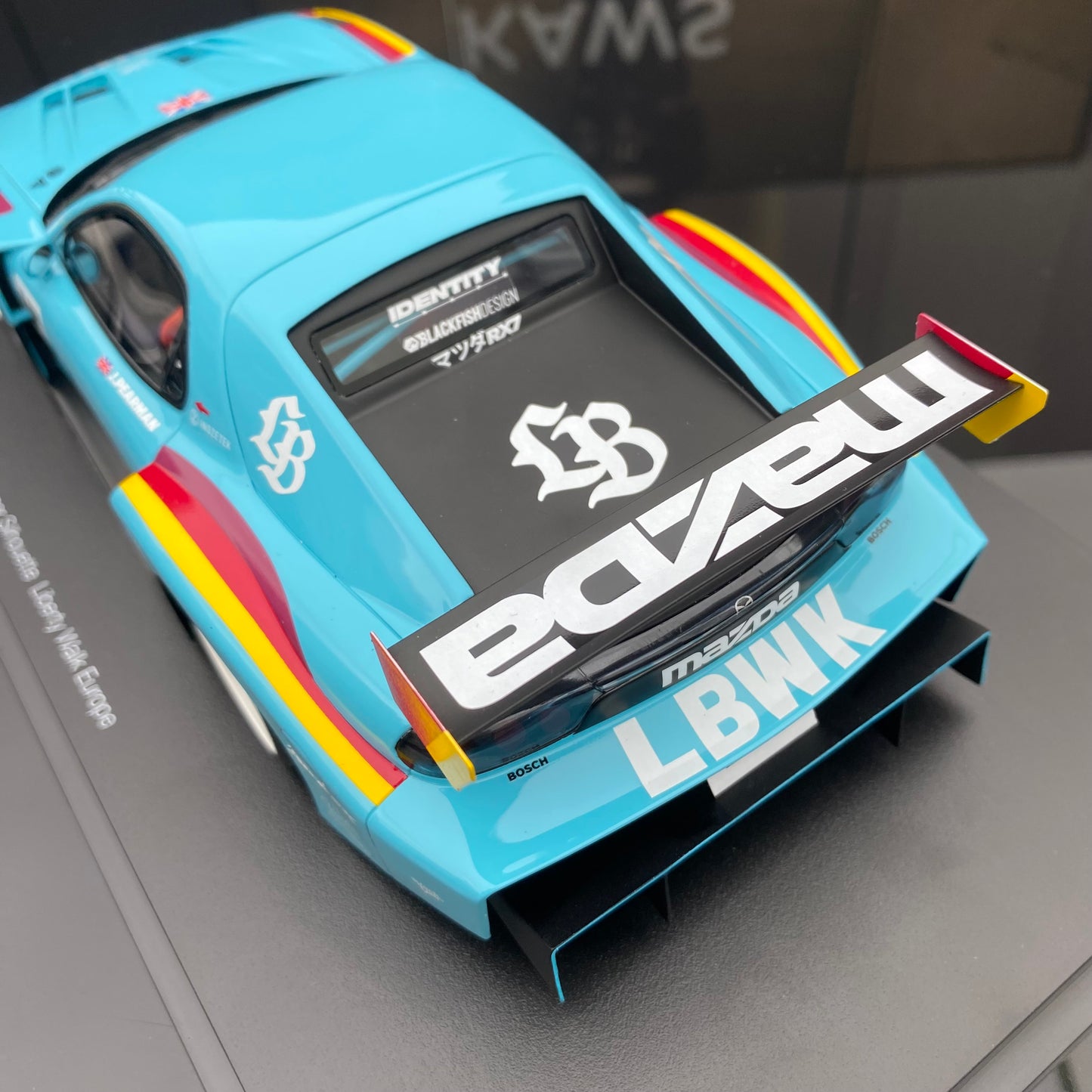 Topspeed 1/18 Mazda RX-7 LB- Super Silhouette Liberty Walk Europe Limited Edition Car Model Ornament