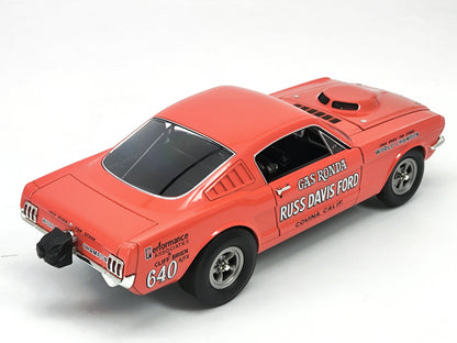 ACME 1/18 Ford Mustang A/FX Gas Ronda 1965 Orange Paint Model