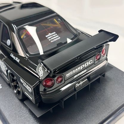 GT Spirit 1/18 Nissan Skyline GTR R34 LB - Super Silhouette Black Livery CLDC049