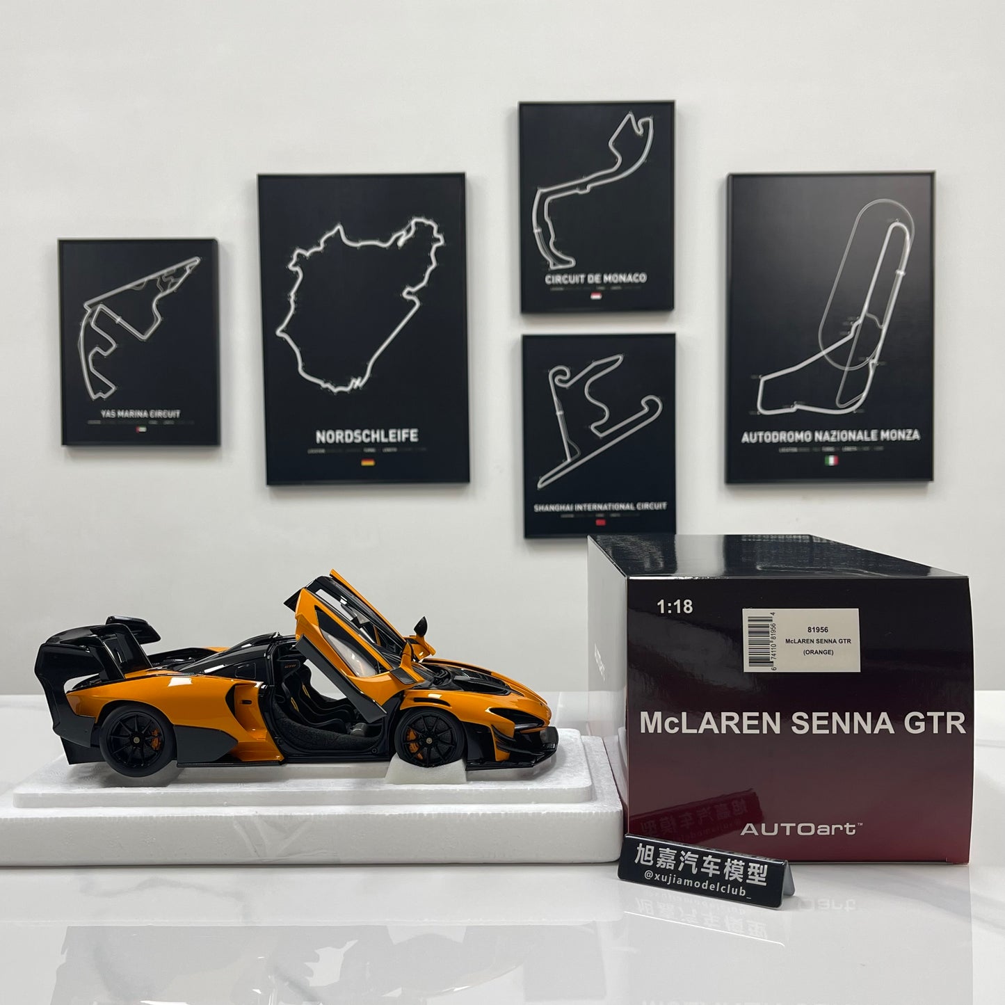 AUTOart 1/18 McLaren Senna GTR – Orange (81956)