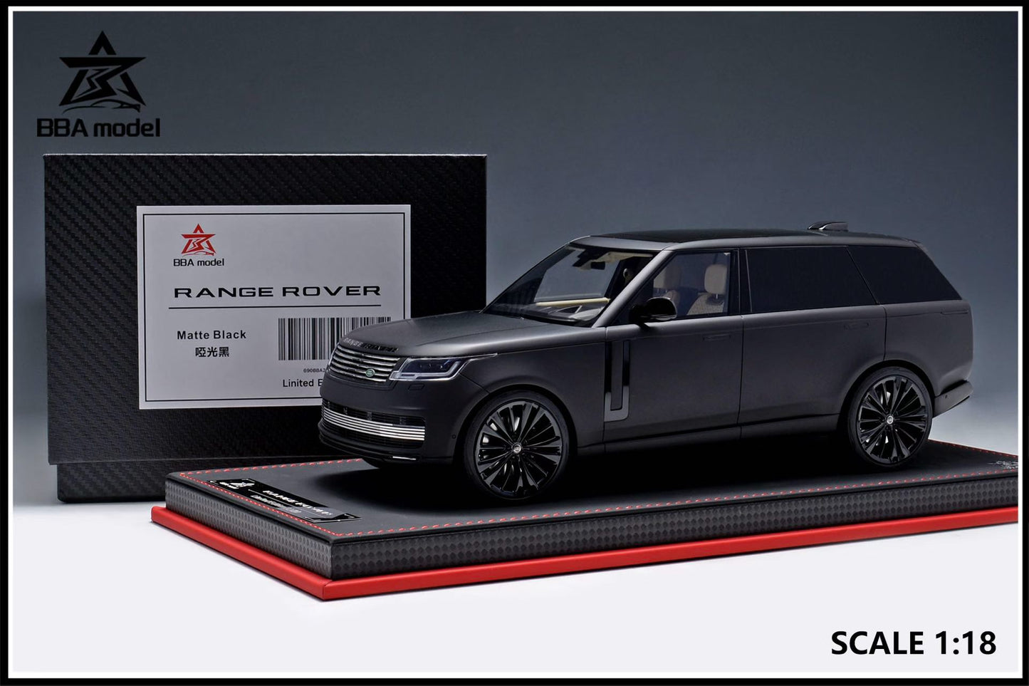 BBA model 1/18 Land Rover Range Rover Autobiography Long Wheelbase resin car model