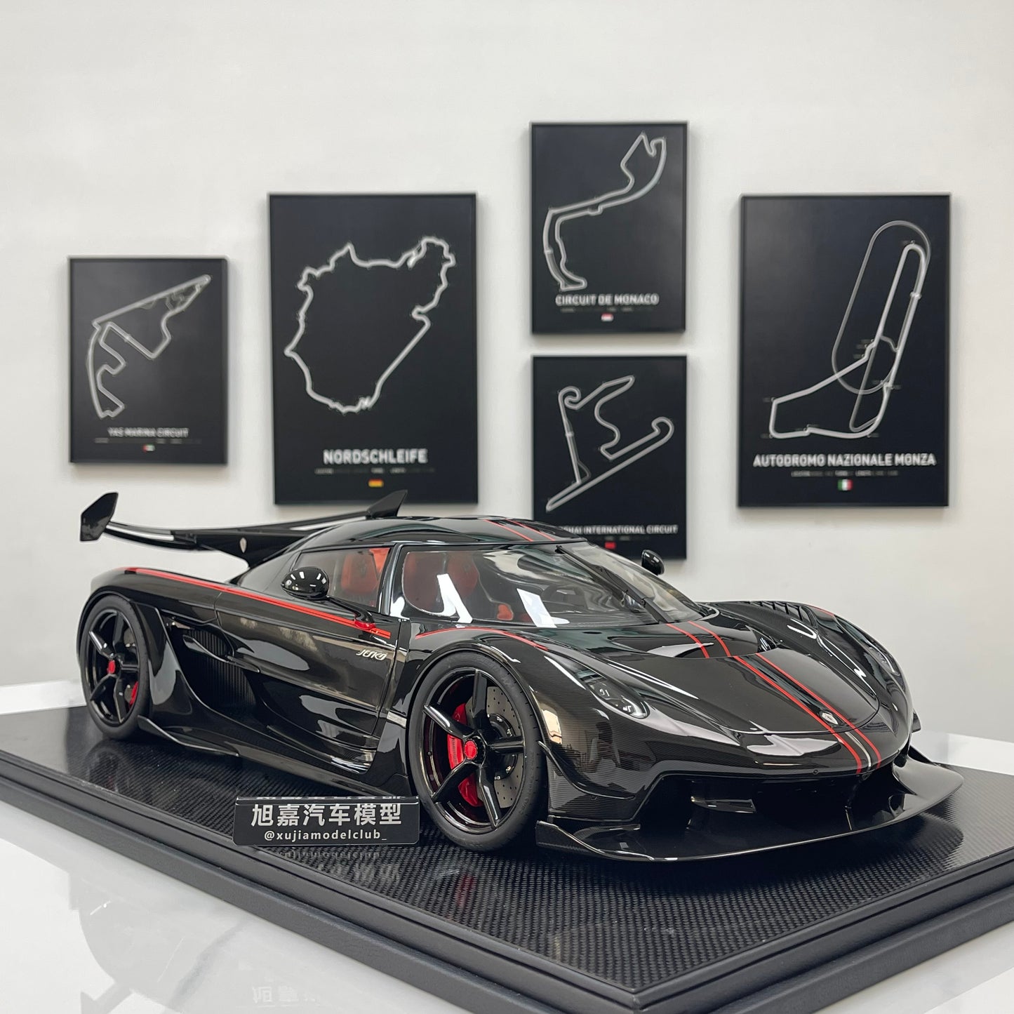 FRONTIART 1/8 Koenigsegg Jesko Full Carbon Limited Edition Model Car