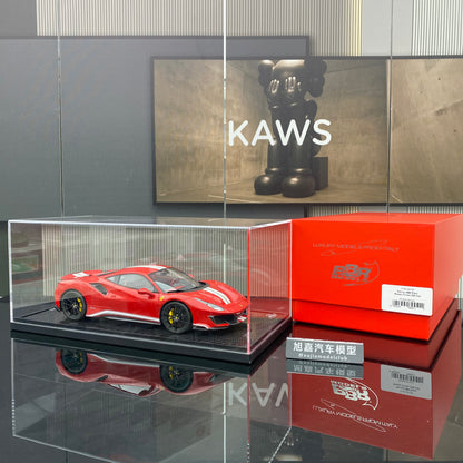 BBR 1/18 Ferrari 488pista series limited edition simulation car model ornaments