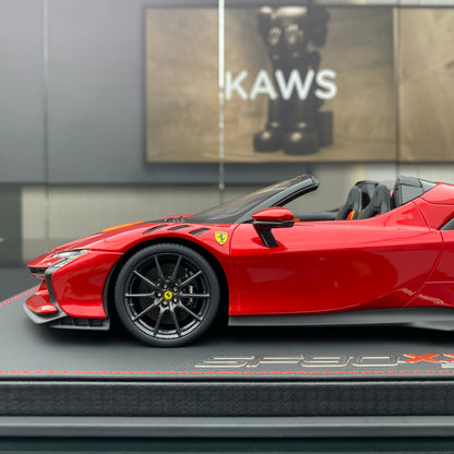 BBR 1/18 Ferrari SF90 XX Spider roadster simulation car model ornaments