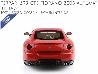 BBR Ferrari 599 GTB FIORANO 2006 AUTOMATIC GEAR automatic transmission simulation car model