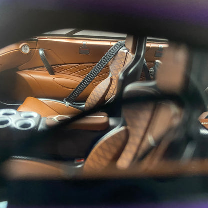 FRONTIART 1/18 Koenigsegg Gemera Purple Limited Edition Car Model Ornaments