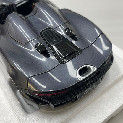 LCD 1/18 McLaren Elva Diecast Model – Metallic Grey (LCD18015-HGM)