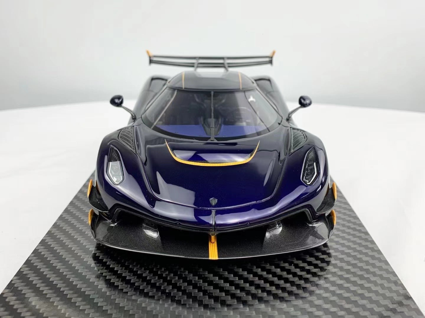 pre-sell Frontiart 1/18 Koenigsegg Jesko Blueberry Candy FA Limited Edition Simulation Car Model Ornament
