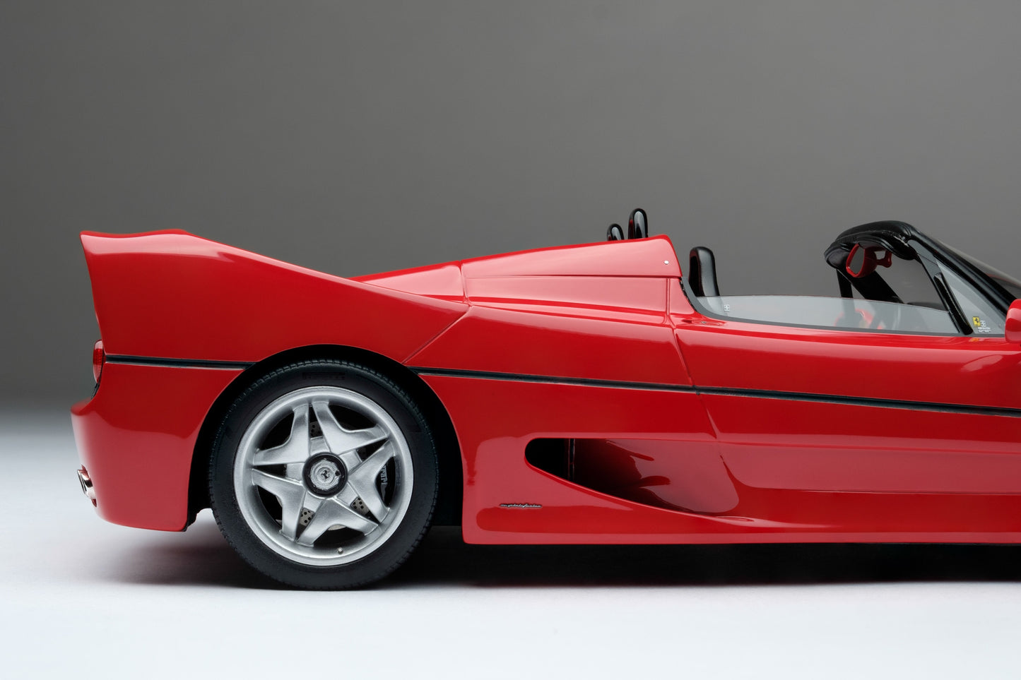 Amalgam 1/18 Ferrari F50 convertible high-end simulation car model ornaments