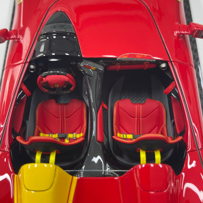 CE 1/18 Ferrari Monza SP2 – Prancing Horse Red – CE012