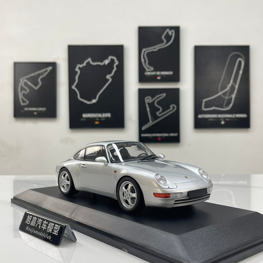 MINICHAMPS 1/18 Porsche 911 (993) 1993 Silver 155061101
